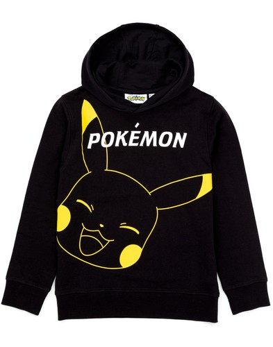 Pokemon hoodie boys black - black, |