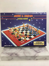 Vintage Mickey Mouse and Friends Chess Set & Chessboard-567TPCNTR