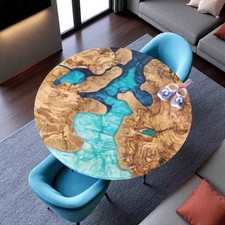 Ocean Wave Round Epoxy Resin