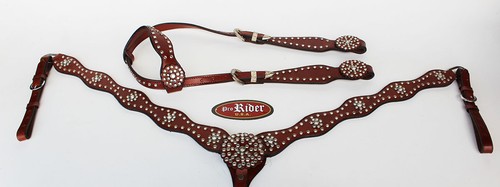 Show tack bridle western - show,
