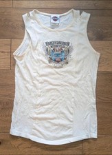 Harley Davidson Cream Graphic