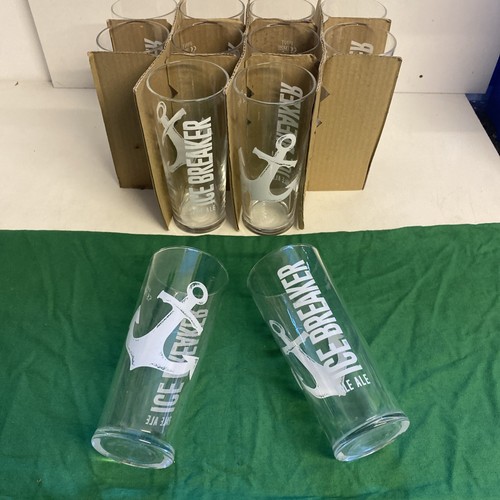 Ice breaker glasses - breaker, pale