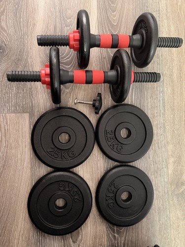 Adjustable dumbbell barbell - &,