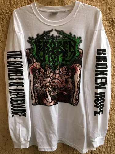 Vintage broken hope - band, white