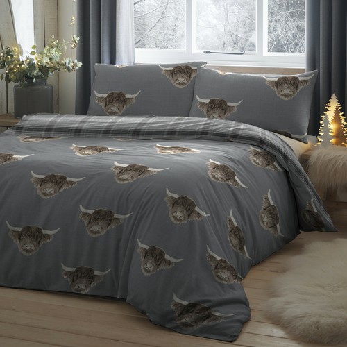 Reversible animal highland cow - reversible,