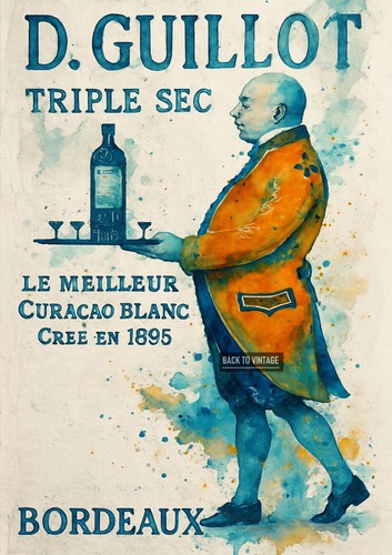 Guillot triple sec retro - triple,