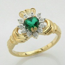 2 Ct Heart Emerald Diamond