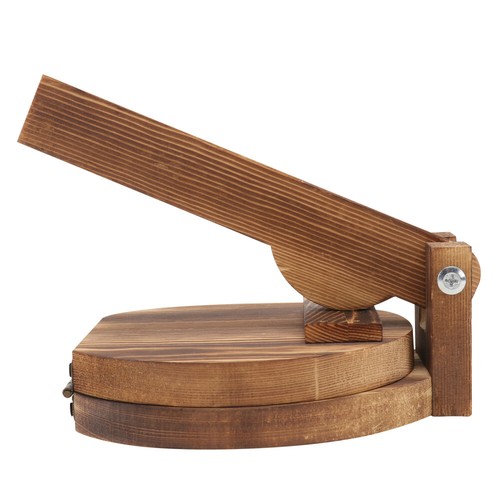 Wood tortilla press - wood, maker