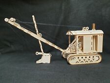 Laser Cut Wooden Vintage Steam