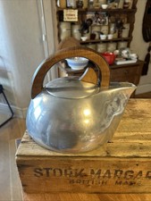 Vintage Picquot Ware Kettle - Wooden Handle - K3 – Retro!