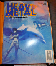 Vintage Heavy Metal Magazine FEB 1993 Illustrated Fantasy Sci-Fi Comic Adult