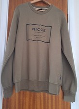 Nicce Men's Medium Sweatshirt Top Pullover