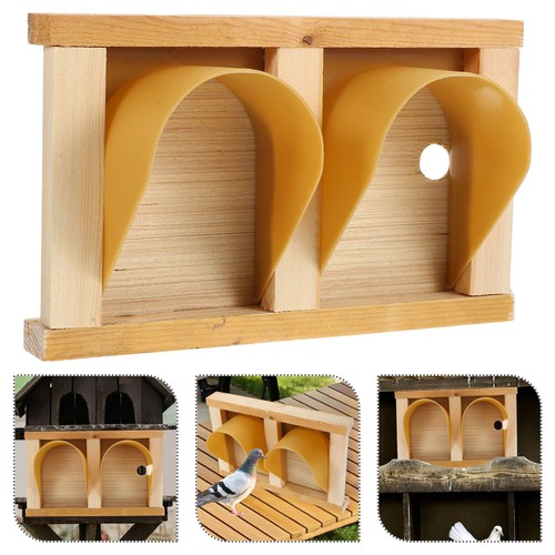 Wooden pigeon cage door with - cage,
