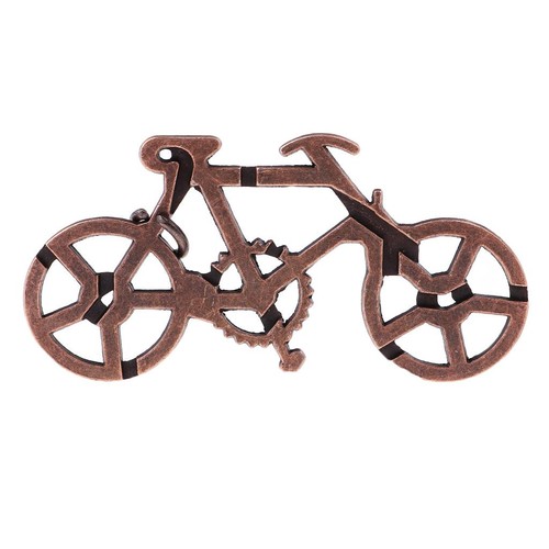 Bicycle puzzle brain teaser - puzzle,