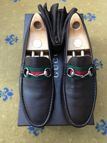 Gucci loafers leather - loafers,