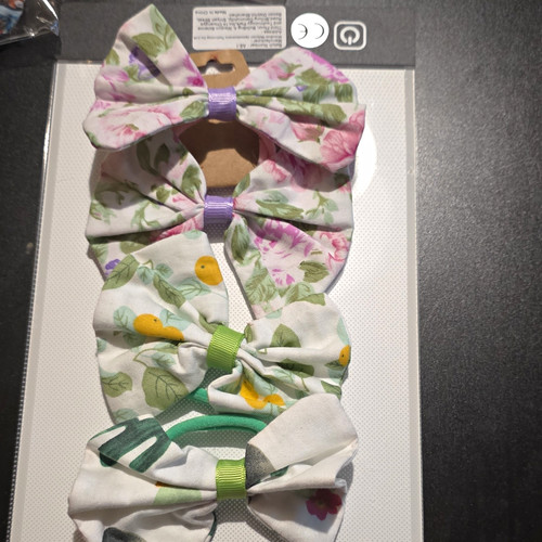 Women floral fabric bow - women’s,