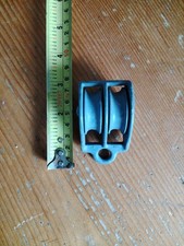 ⚡Vintage Antique Wire Rope Double Pulley 3inch Suitable For 8mm Rope 