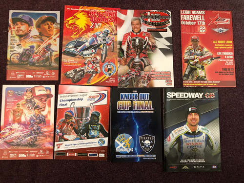 Speedway programmes modern - x, 8