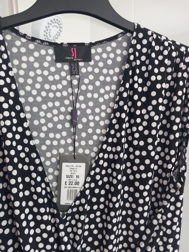 Black white top - black,