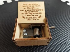 Retro Wooden Hand Crank