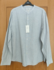 M&S Cotton Linen Blend Grandad
