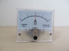 Ammeter Analogue Panel. 2A  Bi Directional. + / -  current 2 amp max deflection.
