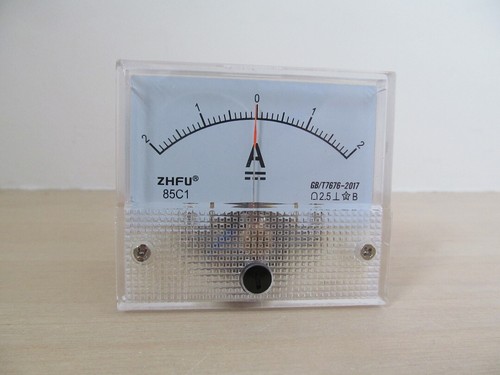 Ammeter analogue panel - panel., 2a