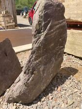 Slate garden feature. 