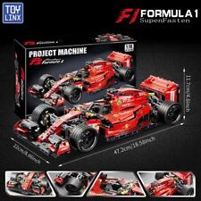 Ferrari F1 SF90 Technic Toy Car Model 1200PCS Building Blocks Formula One 1 Gift