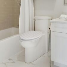 NEW 18" WHITE WOODEN TOILET