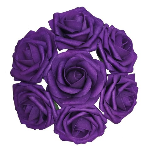 Artificial foam roses - 50,