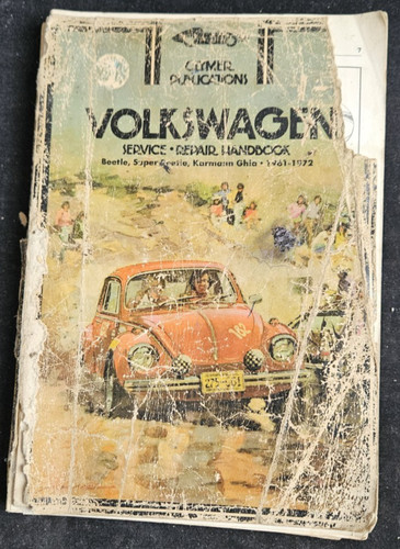 Clymer volkswagen beetle - volkswagen, beetle-