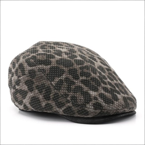 Vintage leopard print newsboy - vintage,