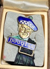 1920s Douglas Motorcycle Pin