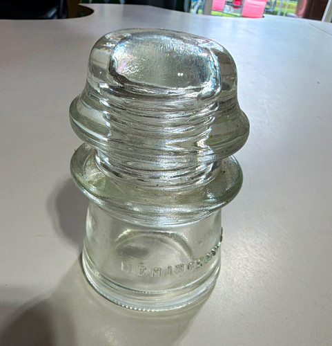 Clear glass collectible - glass,