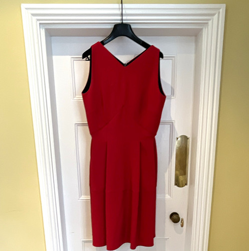 Roland mouret red black fit - fit, &