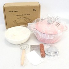 New BOWEITI Pink Cast Iron