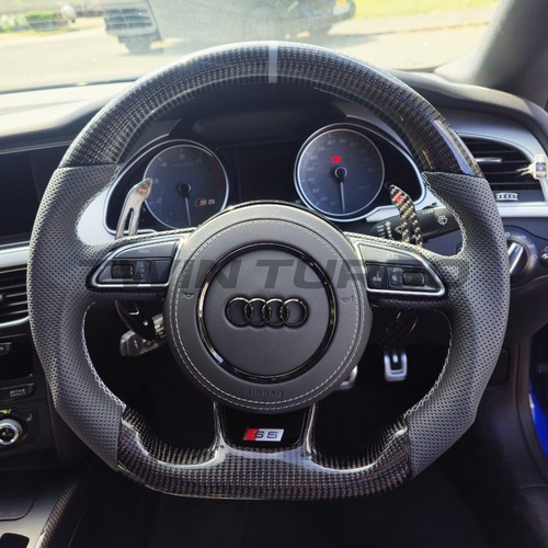 Audi real carbon - fibre, leather