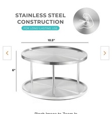 2 Tier Lazy Susan 360°