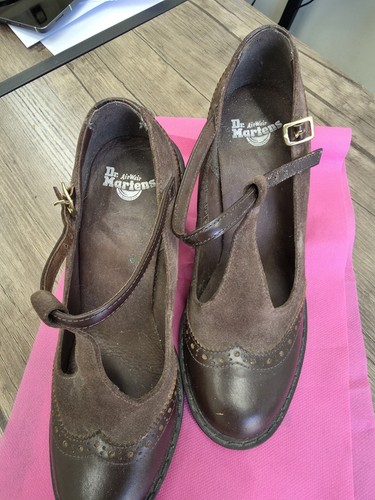 Martens brown leather - dr.,