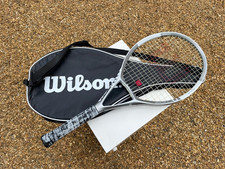 Wilson Ncode N3.2 Tennis Racket White and Silver Adult 