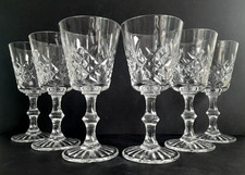 Set of 6 x Edinburgh Crystal