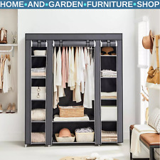 Open Wardrobe Canvas Cover