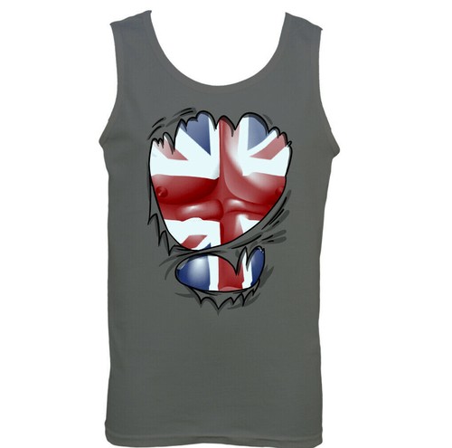 Torn ripped union - ripped, flag