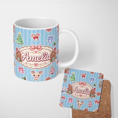 11oz tea coffee - 11oz, christmas