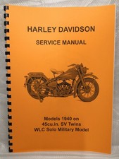 HARLEY DAVIDSON WLC 45 SV