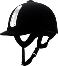 Manken Equestrian Helmet Velvet Horse Riding Hat 58cm Sport Helmet Men/Women/Kid