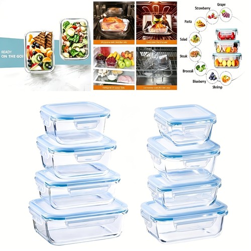 16pc glass food - glass,