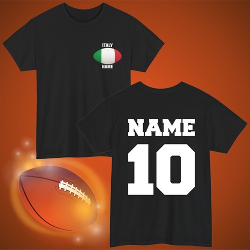 Personalised italy rugby - personalised,