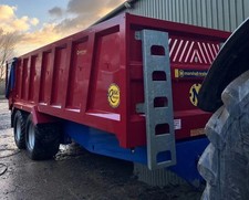 MARSHALL QM14 14.5 Tonne Tandem Axle Grain Trailer, Year 2014